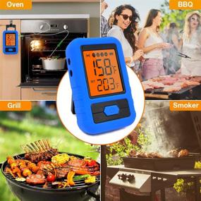 img 1 attached to CloudBBQ Wireless Thermometer Bluetooth Grilling