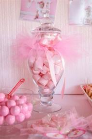 img 1 attached to 🎀 Originals Group Pink Tulle Tutu Table Skirt: Perfect Party Decoration for Birthdays, Weddings, and Events!