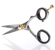 ✂️ professional right handed hair scissors - super sharp razor edge, stainless steel hair cutting shears - 6.5 inches - fine adjustment screw included logo