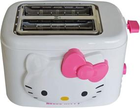 img 1 attached to 👋 Optimized for Search: Hello Kitty Wide Slot Toaster - Cool Touch Exterior - 2-Slice Model