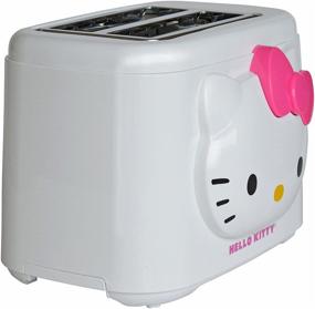 img 2 attached to 👋 Optimized for Search: Hello Kitty Wide Slot Toaster - Cool Touch Exterior - 2-Slice Model