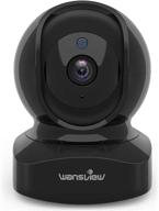 беспроводная камера безопасности от wansview - 1080p hd ip-камера, wifi домашняя камера для ребенка/питомца/няни, обнаружение движения, двусторонняя аудио связь в ночное время, совместима с alexa, с слотом для tf-карты и облачным хранилищем. логотип