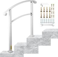 enhance safety with happybuy 1 or 3 steps handrail in white logo