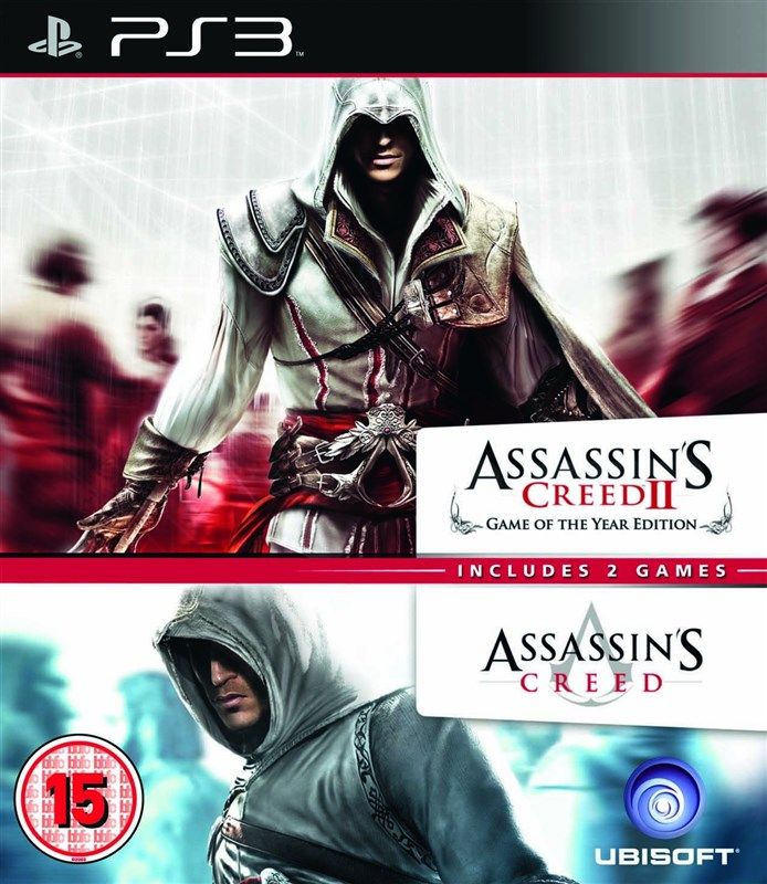 assassins creed ubisoft double playstation 3 로고