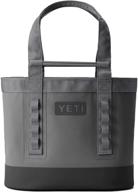 👜 yeti camino 35 carryall: waterproof boat & beach tote bag with internal dividers - durable, all-purpose utility in storm gray логотип
