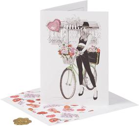 img 4 attached to 🚴 NIQUEA.D Bike Girl Happy Birthday Card (NB-0195): Express Your Wishes with Delight!