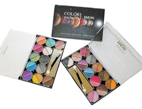 img 3 attached to 🎨 48-color Eyeshadow Makeup Palette with Splashing Paint Design