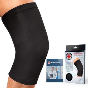 img 4 attached to 🩺 Doctor Developed Knee Brace & Handbook Combo - Guaranteed Relief for Arthritis, Tendonitis & Injury