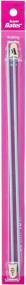 img 4 attached to 🧶 Susan Bates 10-Inch Silvalume Blue Knitting Needle, 3.25mm – Single Point