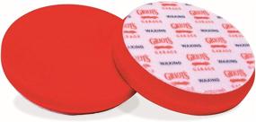 img 3 attached to 🚗 Griot's Garage 10624 6.5" Red Foam Waxing Pads (Set of 2): Ultimate Car Shine Enhancers