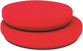 img 4 attached to 🚗 Griot's Garage 10624 6.5" Red Foam Waxing Pads (Set of 2): Ultimate Car Shine Enhancers