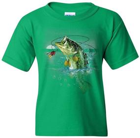 img 1 attached to 🎣 Fisherman Camping Tee for Boys - Fishing T-Shirt in Tops, Tees & Shirts