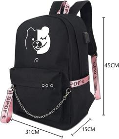 img 1 attached to Roffatide Danganronpa Luminous Backpack Headphone