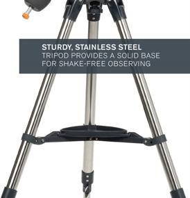 img 1 attached to 🔭 Celestron AstroMaster 130EQ Reflector Telescope - Ideal for Beginners - Enhanced Glass Optics - Adjustable Tripod Stand - Includes Astronomy Software Bundle