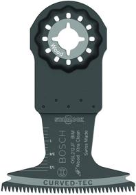 img 4 attached to ⚙️ BOSCH OSL212JF Starlock Oscillating Multi Tool Bi-Metal Extra Clean Plunge Cut Blade - 2-1/2" Width: Ultimate Precision for Detailed Cuts