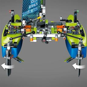 img 1 attached to 🚤 Optimized LEGO Technic Catamaran Sailboat Building Kit