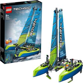 img 4 attached to 🚤 Optimized LEGO Technic Catamaran Sailboat Building Kit