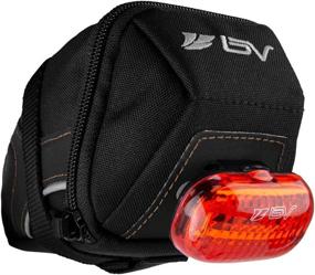 img 2 attached to BV Bicycle Y-Series Strap-On Bike Saddle Bag/Bicycle Seat Pack Bag, Cycling Wedge with Multiple Size Choices