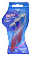 👙 harmon face values bikini disposable shavers razors - 3 count each, 3 packs - total of 9 razors (packaging may vary) logo