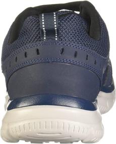 img 2 attached to 👟 Knockhill Charcoal: Stylish and Comfortable Skechers Men's Track Shoes