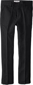 img 3 attached to 👖 Isaac Mizrahi Boys Slim Linen Pants: Stylish & Comfortable Boys' Clothing