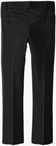 img 1 attached to 👖 Isaac Mizrahi Boys Slim Linen Pants: Stylish & Comfortable Boys' Clothing