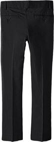 img 4 attached to 👖 Isaac Mizrahi Boys Slim Linen Pants: Stylish & Comfortable Boys' Clothing