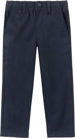 img 3 attached to IZOD Toddler School Uniform Twill Boys' Clothing
