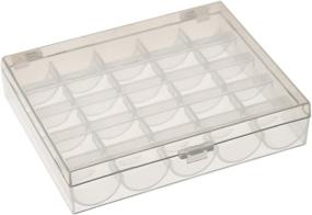 img 3 attached to HOME X Bobbin Storage 25 Compartment Plastic 4 75