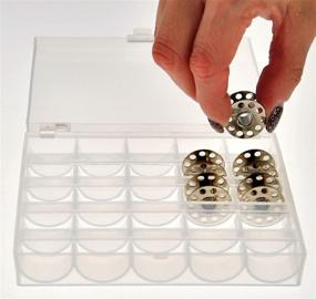 img 2 attached to HOME X Bobbin Storage 25 Compartment Plastic 4 75