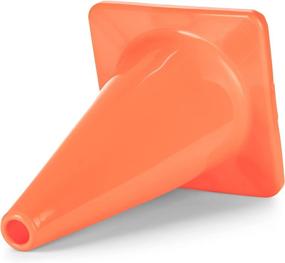 img 3 attached to 🚦 High Visibility Flexible Vinyl Cones by Champion Sports - Individual and Assorted Cone Sets in Various Heights and Colors