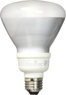 💡 tcp 6r3014 cfl r30 - 65 watt equivalent soft white (2700k) covered flood light bulb - efficient 14w consumption logo