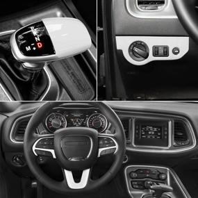 img 4 attached to Для 2015-2020 Dodge Challenger Charger Ручка переключения передач и усилитель