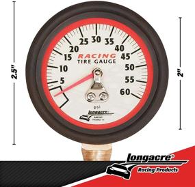 img 2 attached to 🚗 Longacre 50417 0-60 PSI Analog Tire Pressure Gauge – 2 Inch: Optimal SEO-Enhanced Product Name
