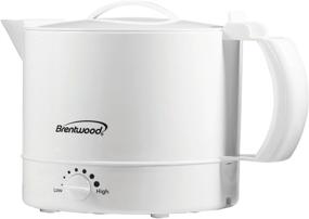 img 3 attached to Brentwood Electric Kettle Free White