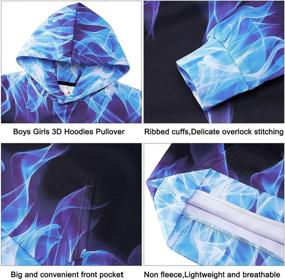 img 2 attached to 👕 Boys' Fashion: Belovecol Patterns Hoodies - Trendy Pullovers & Sweatshirts