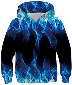 img 4 attached to 👕 Boys' Fashion: Belovecol Patterns Hoodies - Trendy Pullovers & Sweatshirts