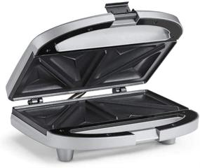 img 1 attached to Cuisinart WM SW2N1 Grill Sandwich Silver