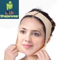 🧖 lipohealing facial compression and chin support with constant pressure - medium beige (includes lipo foam strips and wipes) - unisex - assembled in the usa - please check size before ordering логотип