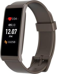 img 4 attached to MYKRONOZ ZeFit4 HR Fitness Activity Tracker With Heart Rate Monitoring Outdoor Recreation