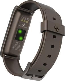 img 1 attached to MYKRONOZ ZeFit4 HR Fitness Activity Tracker With Heart Rate Monitoring Outdoor Recreation