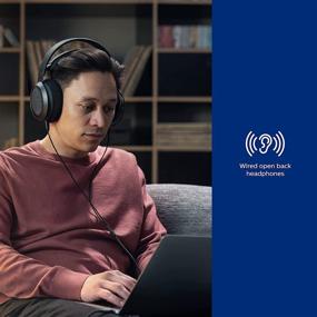 img 1 attached to Philips Fidelio X3: Experience Superior Sound with Wired Over-Ear Open-Back Headphones - Hi-Res Certified, Multi-Layer 50mm Diaphragms, Premium Finishing