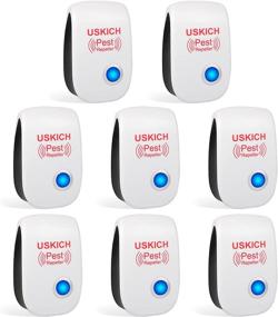 img 4 attached to 2021 Upgraded Ultrasonic Pest Repeller: 8-Pack Ultrasound Plug-in Pest 🐜 Control for Home, Office, Kitchen, Warehouse, Hotel - Effective Electronic Insect Repellent