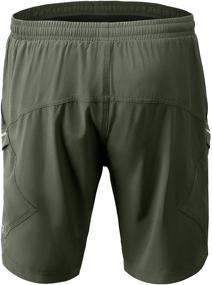 img 3 attached to GymBrave Men's Mountain Bike Shorts: Lightweight & Loose-Fit 3D Padded Cycling Shorts