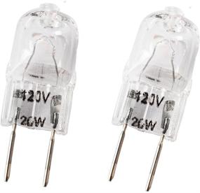 img 4 attached to 🔦 Wadoy WB36X10213 Microwave Light Bulbs: Double Pack of G8 120V 20W Bulbs for G-E Halogen Oven Parts - Compatible with WB25X10019 WB08X10050 WB36X10246