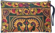 👜 sabai jai handmade embroidered wristlet women's handbags & wallets logo