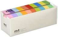 🎨 mt washi masking tapes, pack of 10, vibrant colors (mt10p003)(imported from japan) logo