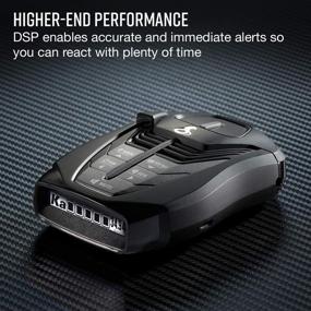 img 3 attached to Cobra RAD 480i Laser Radar Detector - Enhanced Long Range Detection, Bluetooth Connectivity, iRadar App Compatibility, LaserEye Front and Rear Detection, Advanced Next Generation IVT Filtering, Sleek Black Design