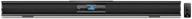 innovative technology bluetooth stereo soundbar, black - low-profile 37-inch logo