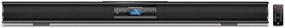 img 1 attached to Innovative Technology Bluetooth Stereo Soundbar, Black - Low-profile 37-Inch